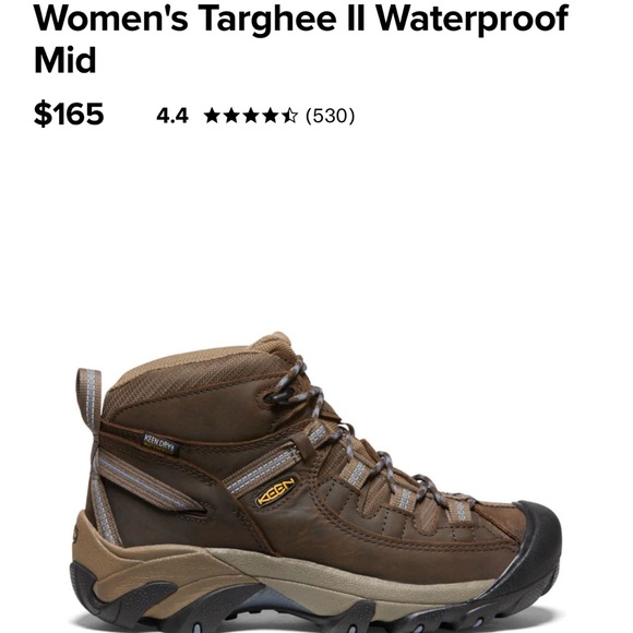 KEEN waterproof hiking boots - Picture 8 of 8
